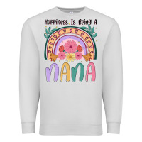 Dove Grey happiness is being a nana Premium Sweatshirt - JahusDesignShop