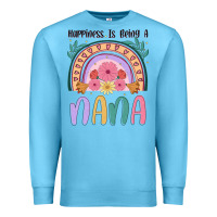 Ocean Blue happiness is being a nana Premium Sweatshirt - JahusDesignShop