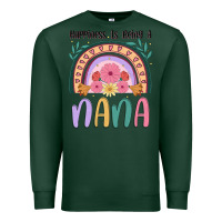 Sports Green happiness is being a nana Premium Sweatshirt - JahusDesignShop