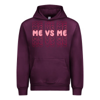 Mauve Wine me vs me Urban Hoodie - MaliasSmallBusiness