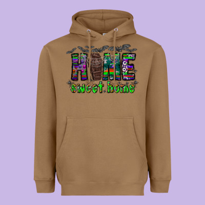 Home Sweet Home Heavyweight Hoodie Designed By Cowhidedigitalart