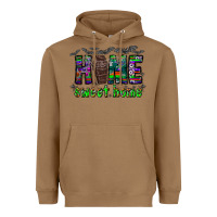 Toasted Coconut home sweet home Heavyweight Hoodie - CowhideDigitalArt