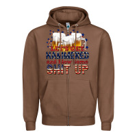 Chestnut lets get hammered Zipper Hoodie - texasbilliewilder