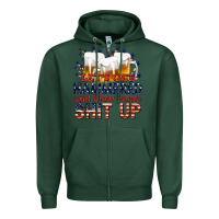 Sports Green lets get hammered Zipper Hoodie - texasbilliewilder