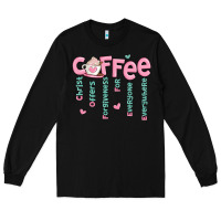 Black coffee and christ Long Sleeve Tee - MaliasSmallBusiness