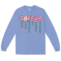 Colony Blue coffee and christ Long Sleeve Tee - MaliasSmallBusiness