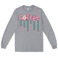 Heather Grey coffee and christ Long Sleeve Tee - MaliasSmallBusiness