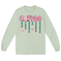 Matcha coffee and christ Long Sleeve Tee - MaliasSmallBusiness