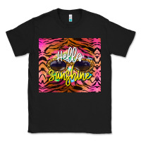 Black hello sunshine Classic Tee - BarkalooDesign