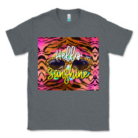 Charcoal Heather hello sunshine Classic Tee - BarkalooDesign