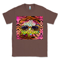 Chestnut hello sunshine Classic Tee - BarkalooDesign