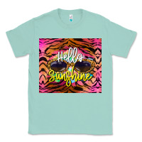 Seafoam hello sunshine Classic Tee - BarkalooDesign