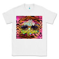 White hello sunshine Classic Tee - BarkalooDesign