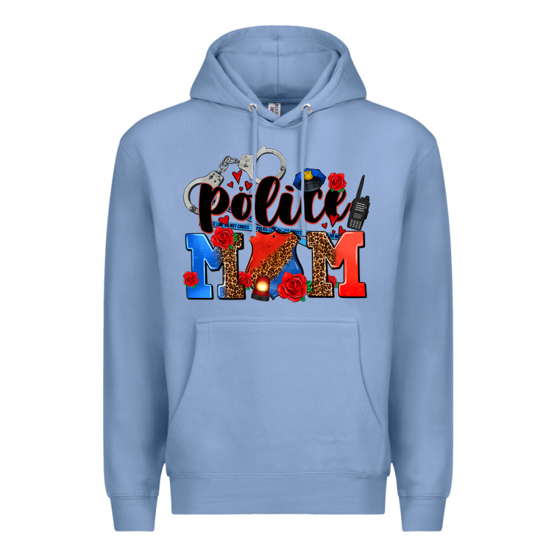 Police Mom Premium Hoodie by AdoDesignShop | Teevron