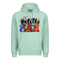 Seafoam police mom Premium Hoodie - AdoDesignShop