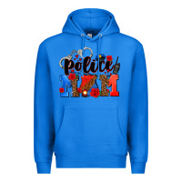 True Royal police mom Premium Hoodie - AdoDesignShop
