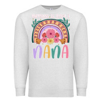 Oatmeal Heather happiness is being a nana Premium Sweatshirt - JahusDesignShop