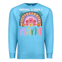 Ocean Blue happiness is being a nana Premium Sweatshirt - JahusDesignShop