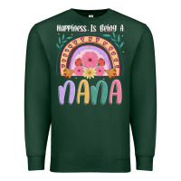 Sports Green happiness is being a nana Premium Sweatshirt - JahusDesignShop