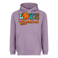 Lavender love basketball Heavyweight Hoodie - HRA Design Shop