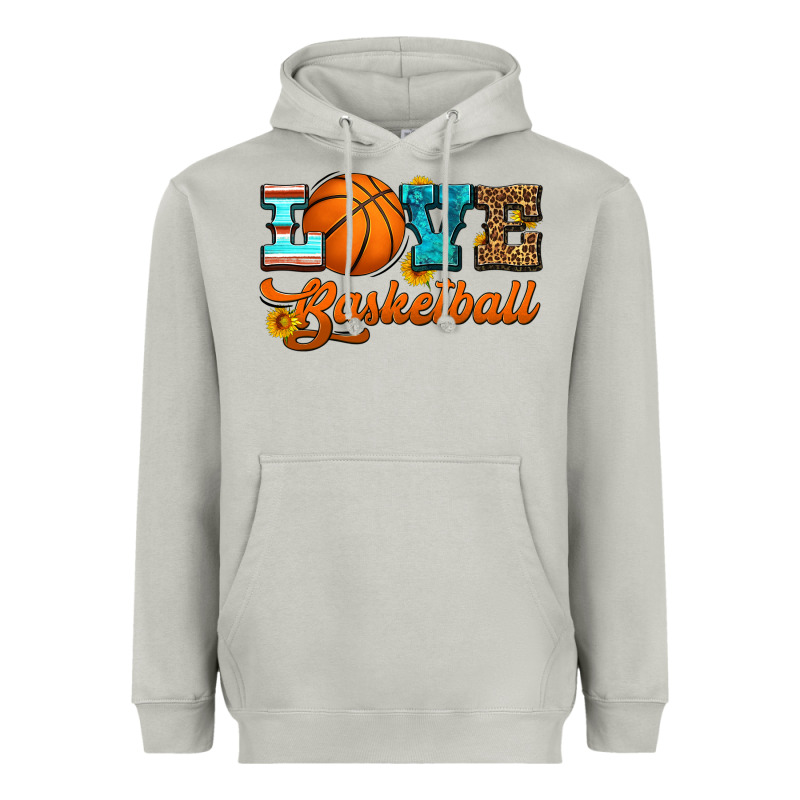 Love Basketball Heavyweight Hoodie by HRA Design Shop | Teevron