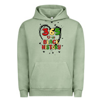 Pigment Oil Green 365 days Urban Hoodie - MaliasSmallBusiness