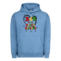 Pigment Pebble Blue 365 days Urban Hoodie - MaliasSmallBusiness