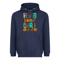 Navy rub some dirt on it basketball Heavyweight Hoodie - HRA Design Shop