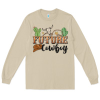 Mushroom future cowboy Long Sleeve Tee - MaliasSmallBusiness