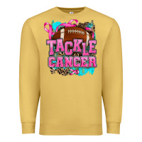 Antique Gold tackle cancer Premium Sweatshirt - AdoDesignShop