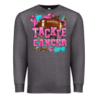 Charcoal Heather tackle cancer Premium Sweatshirt - AdoDesignShop