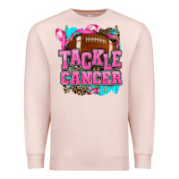 Pale Pink tackle cancer Premium Sweatshirt - AdoDesignShop