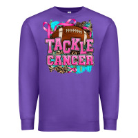 Purple tackle cancer Premium Sweatshirt - AdoDesignShop