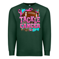 Sports Green tackle cancer Premium Sweatshirt - AdoDesignShop