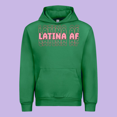 Latina Af Urban Hoodie Designed By Maliassmallbusiness