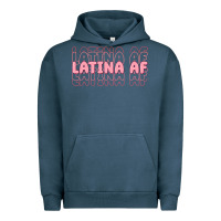Pigment Midnight Navy latina af Urban Hoodie - MaliasSmallBusiness