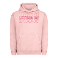 Pigment Salmon latina af Urban Hoodie - MaliasSmallBusiness