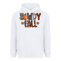 White howdy fall Heavyweight Hoodie - CowhideDigitalArt