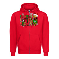 Red flannels lattes Zipper Hoodie - Zillion Design Studio