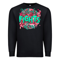 Black nobody fights alone Premium Sweatshirt - AdoDesignShop
