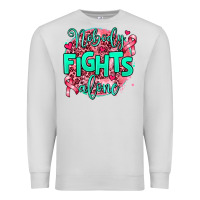 Dove Grey nobody fights alone Premium Sweatshirt - AdoDesignShop