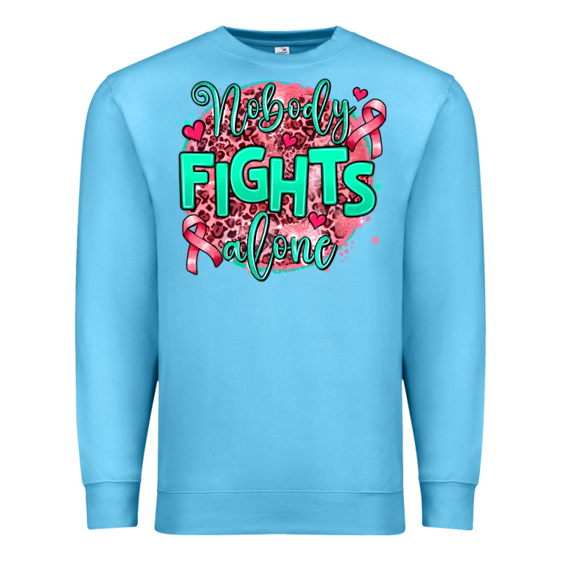 Nobody Fights Alone Premium Sweatshirt by AdoDesignShop | Teevron