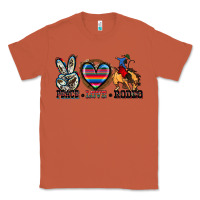 Copper peace love rodeo Classic Tee - Zillion Design Studio