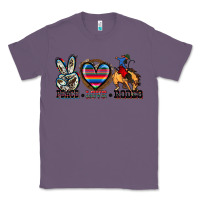 Lavender peace love rodeo Classic Tee - Zillion Design Studio