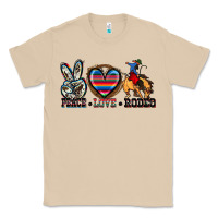 Mushroom peace love rodeo Classic Tee - Zillion Design Studio