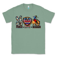 Sage peace love rodeo Classic Tee - Zillion Design Studio