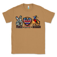 Toasted Coconut peace love rodeo Classic Tee - Zillion Design Studio