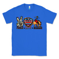 True Royal peace love rodeo Classic Tee - Zillion Design Studio