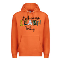 Carrot Y'all Gonna Learn Today Premium Hoodie - LillyAllenDesigns