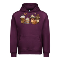 Mauve Wine melanin afro coffee cups Urban Hoodie - MaliasSmallBusiness